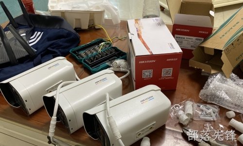 咸阳某小区别墅监控部署